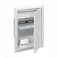 Распределительный шкаф UK600 мод., IP30, встраиваемый, пластик, белая дверь |  код. UK620MV |  ABB
